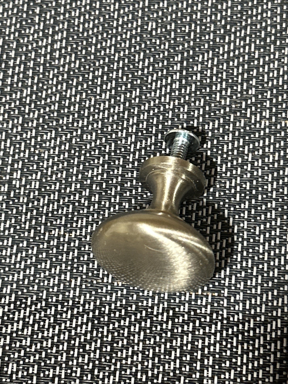 15 Solid Metal Knobs Approx 1 – 3/16” Diameter Brushed Nickel Heavy Duty