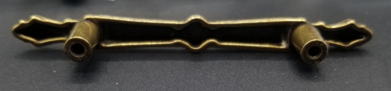 Set of 22 Vintage Amerock Brass Drawer Cabinet Pulls Handles Pat #D244421
