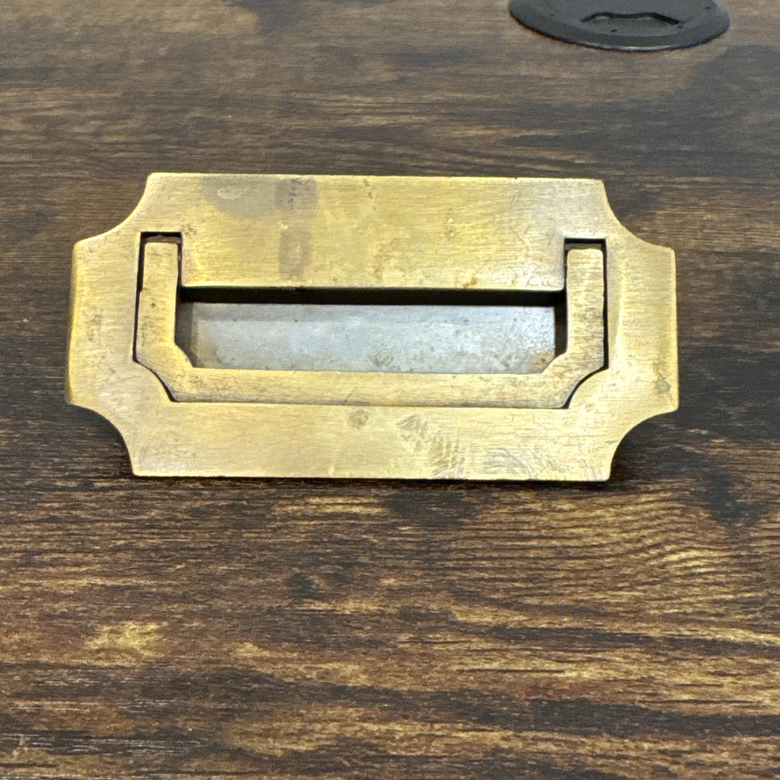 Drexel Campaigner Dresser Drawer Pull Handle Brass Vintage Mid Century MCM