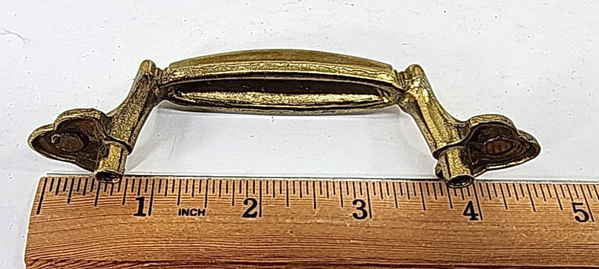 Vintage Keeler Brass Co KBC N13963 Brass Drawer Pulls 4.5″ Lot of 22 Hardware
