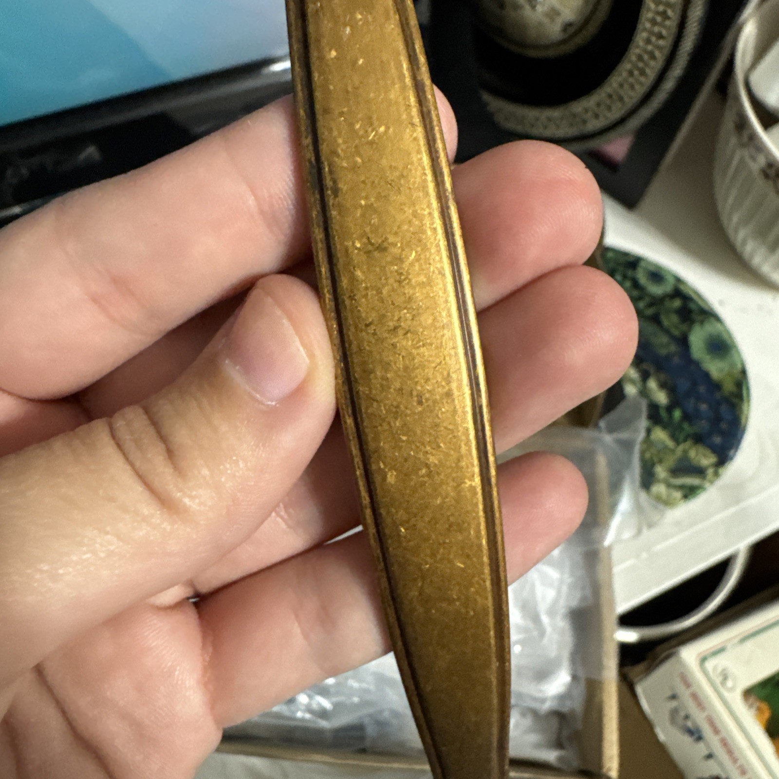 30 Traditional Brass Drawer Handle Antique Style 5” Hole Center