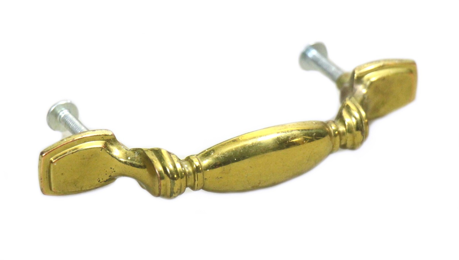 Traditional Brass Plated Drawer Bridge Pull