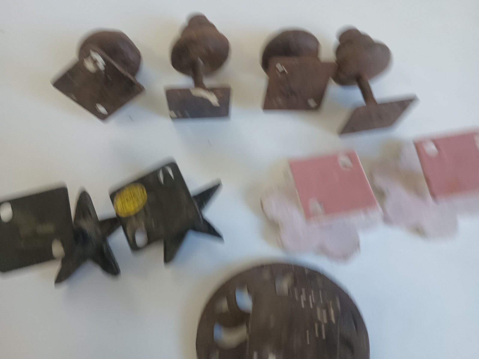 Decorative Salvaged Cast Iron Knobs