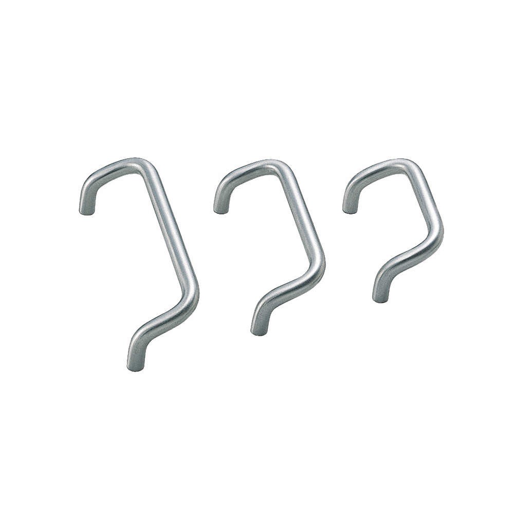 LAMP LF-12-96 Offset Pull Handle,304 Stainless Steel PK 5