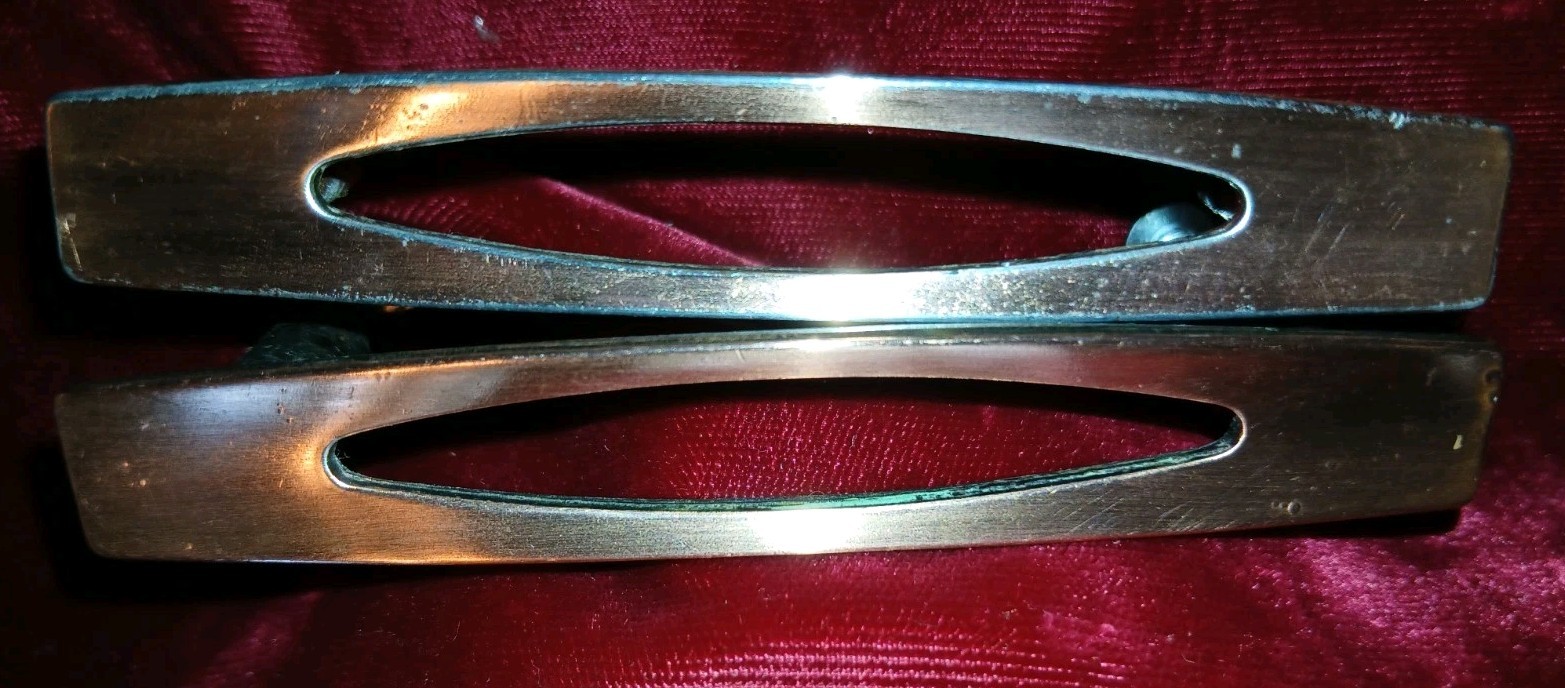 LOT 1 – Twelve MCM AJAX Nordic Modern Copper Drawer Door Pull Handle 3” Center