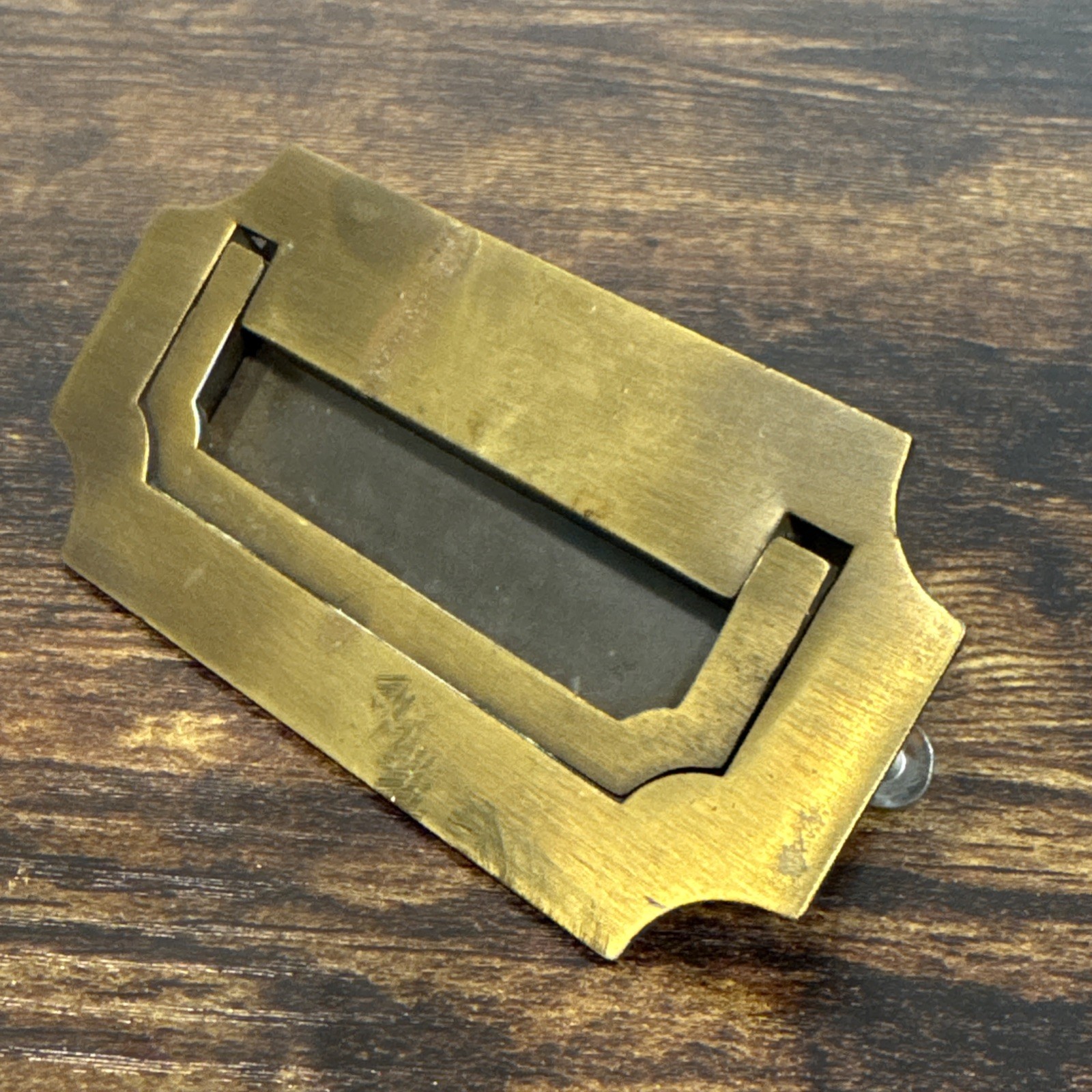 Drexel Campaigner Dresser Drawer Pull Handle Brass Vintage Mid Century MCM
