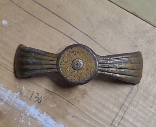 Art Deco Set of 6, Drawer Pulls.