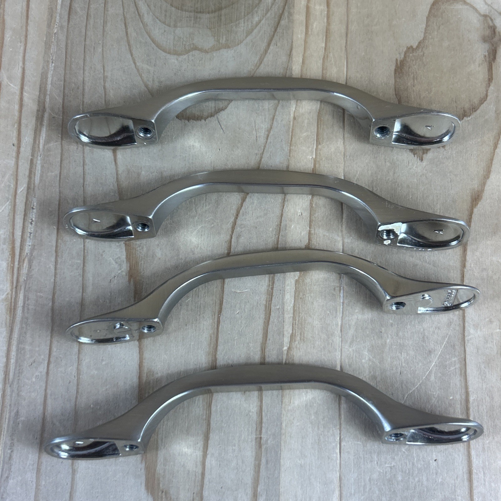 Amerock Windham Drawer Pulls Set Of 4 Spoon Foot Satin Nickel