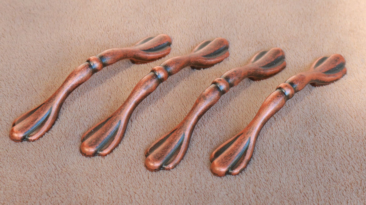 Lot of 8 Bronze Dark tone Drawer Handles Pull elegant simple timeless design NN