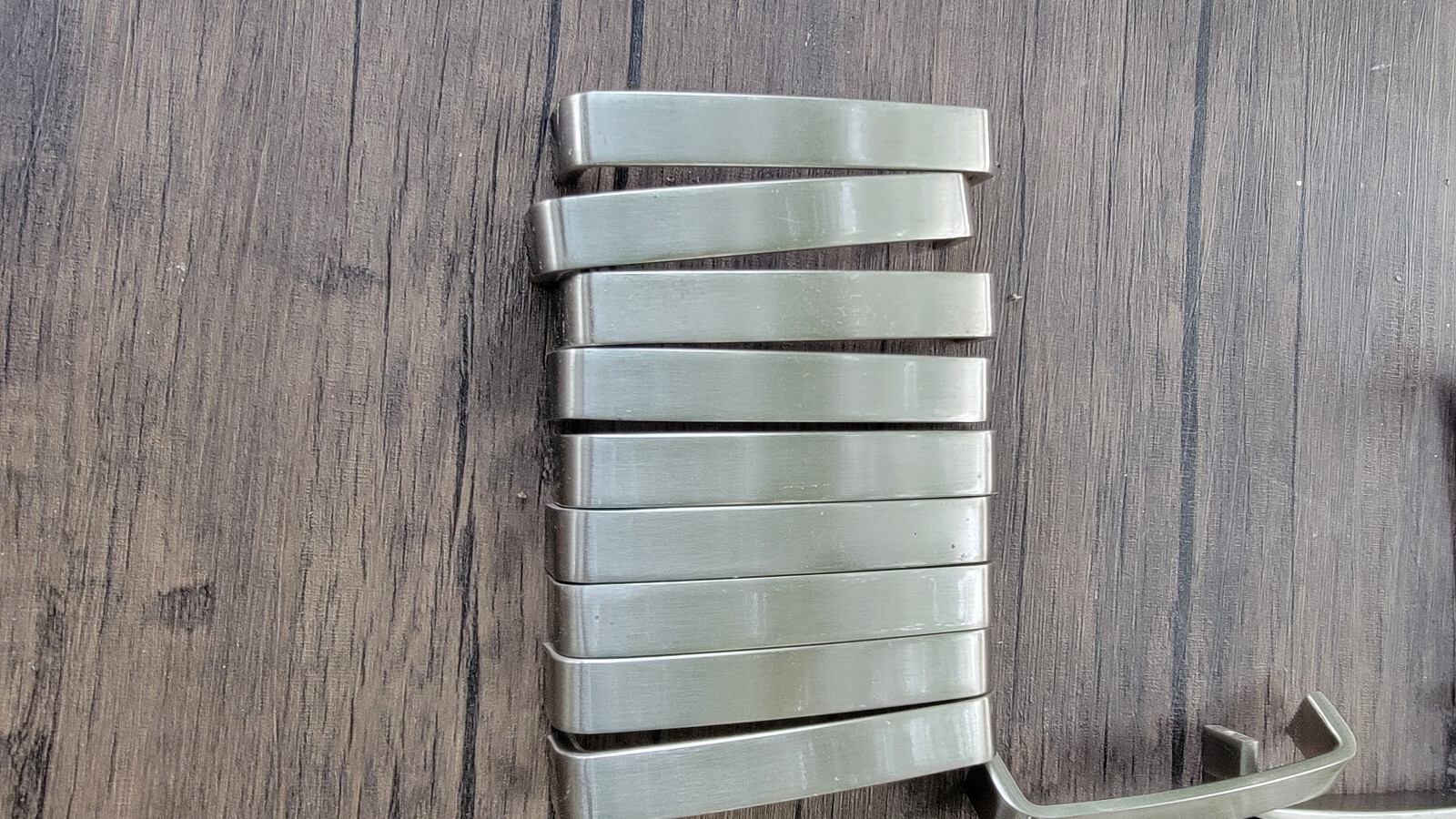 1 Lot 25pcs Brushed Aluminum Modern Drawer Pull / Handle J-4