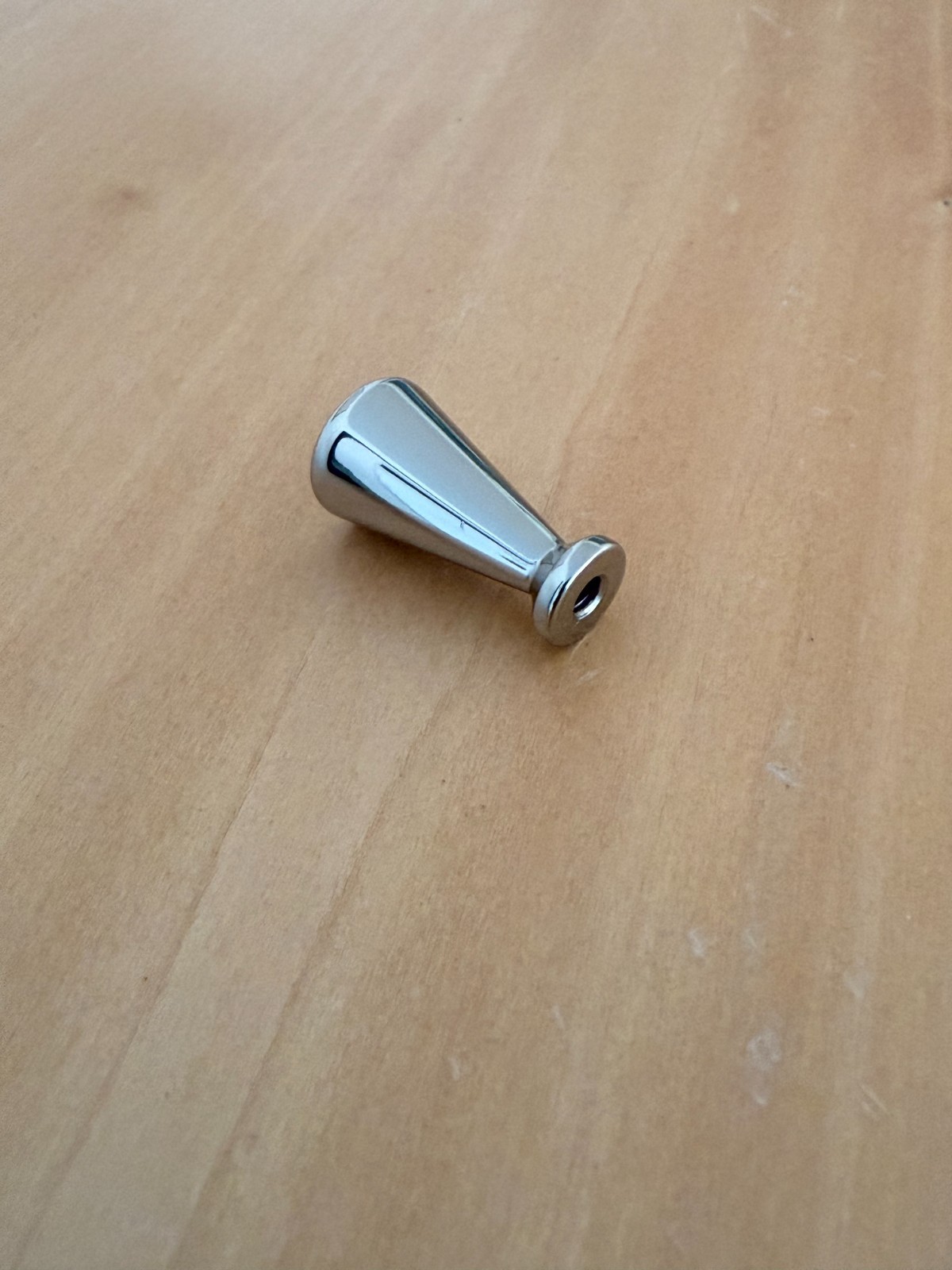 Beautifully crafted replica Nickel plated McCobb mid-century modern drawer pulls