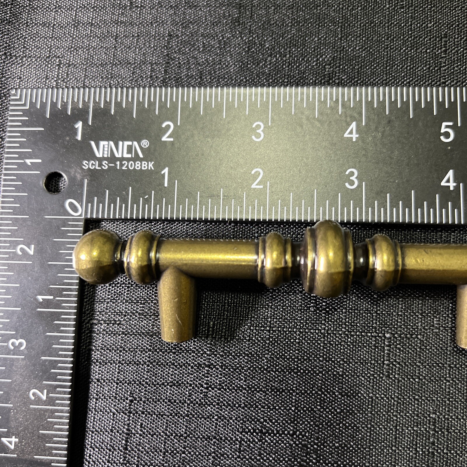 NEW Amerock Vintage Cabinet Handle Drawer Pull Burnished Brass /Zinc 5 1/8 742-1