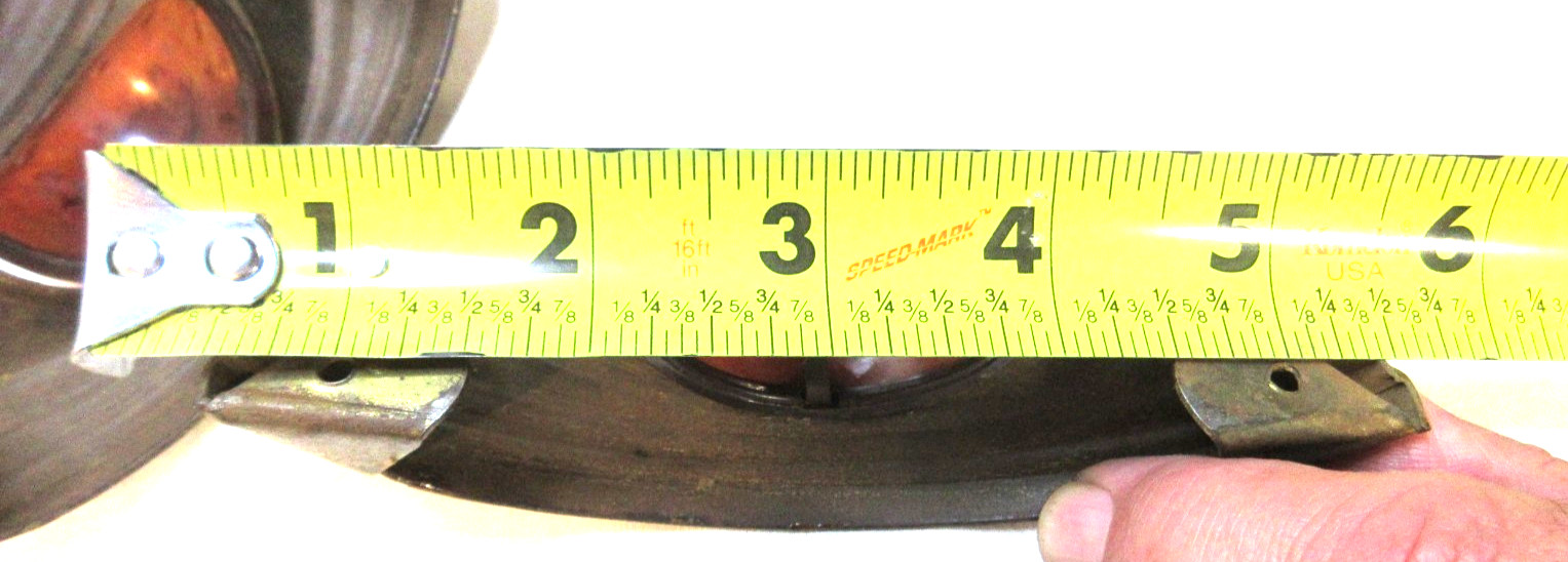 RARE~ART DECO BUREAU DRAWER PULLS~ SIX(6) METAL AND LUCITE IN AN OLD CIGAR BOX