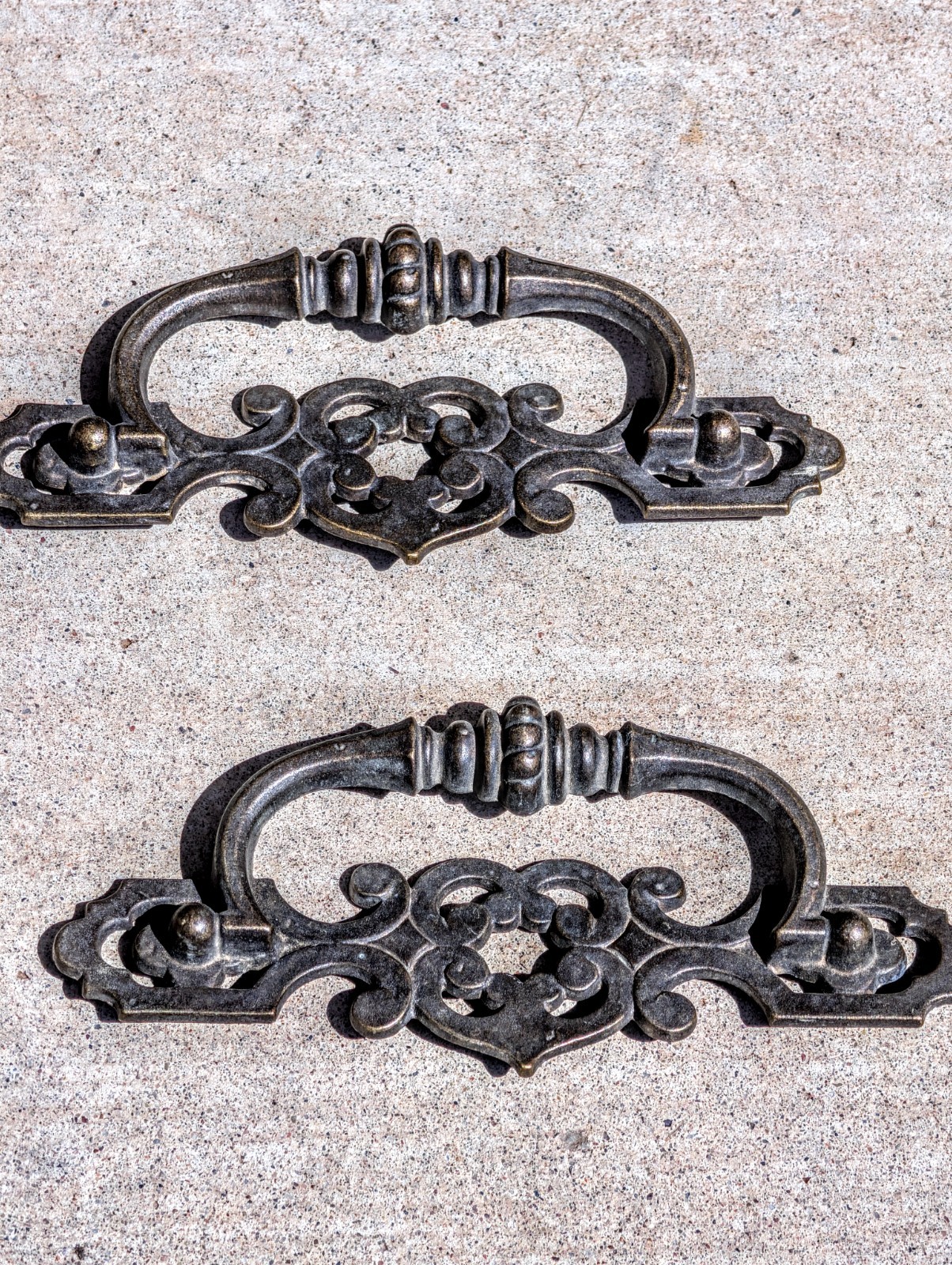 Vintage Keeler Brass Co Dresser Drawer Pulls | Lot of 4 Handles