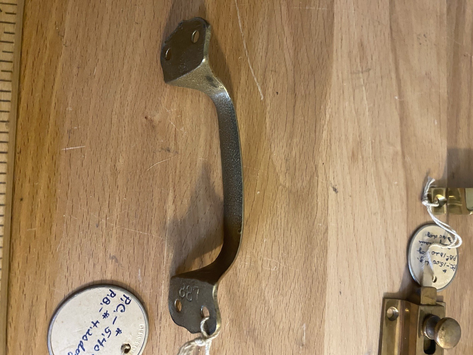 Lot Of Vintage Brass Hardware