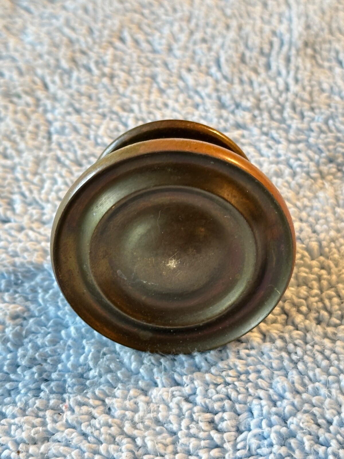 Heavy Duty Solid Brass 1 3/4″ Round Drawer Pull Knob Cabinet Hardware Vintage