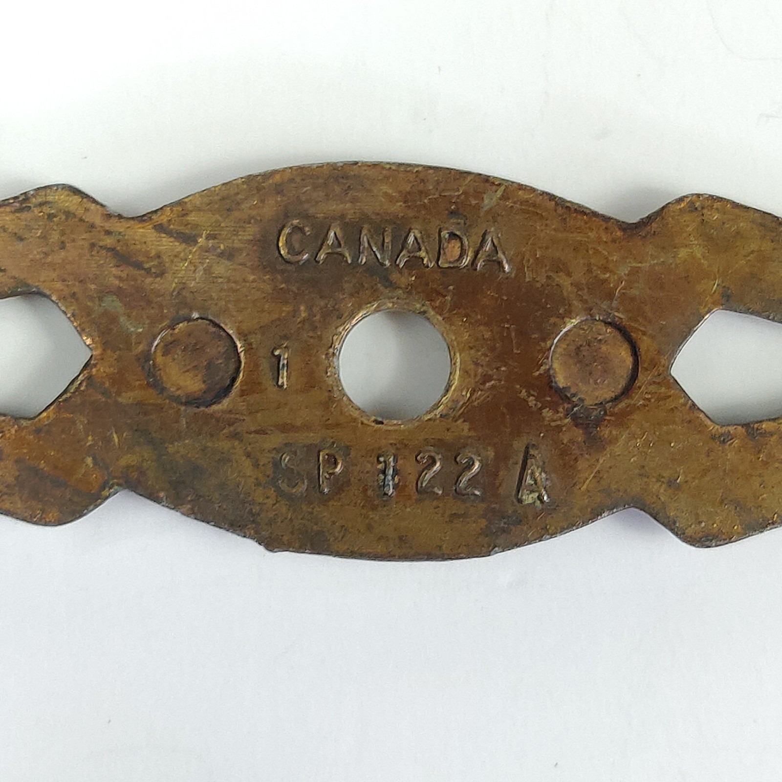 Vintage Brass Backplate & Doorknob Pull for Cabinet Drawer Canada SP122A