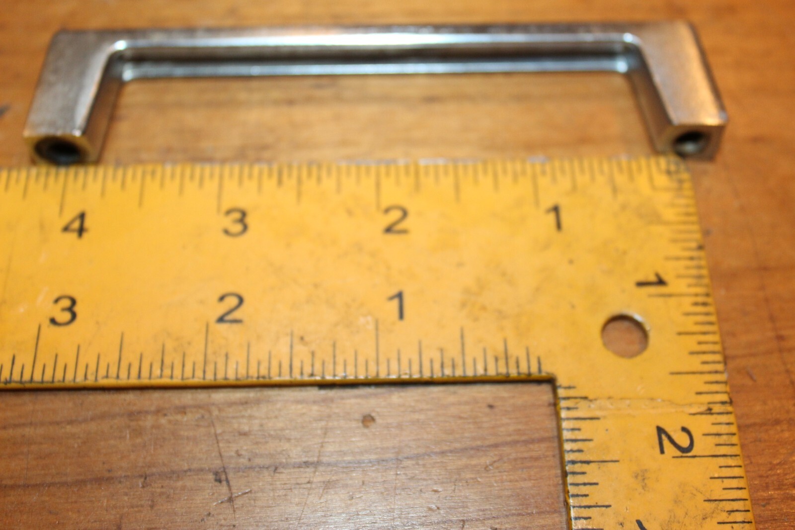 Brushed Aluminum Mid-Century Modern Drawer Pull / Handle J-4