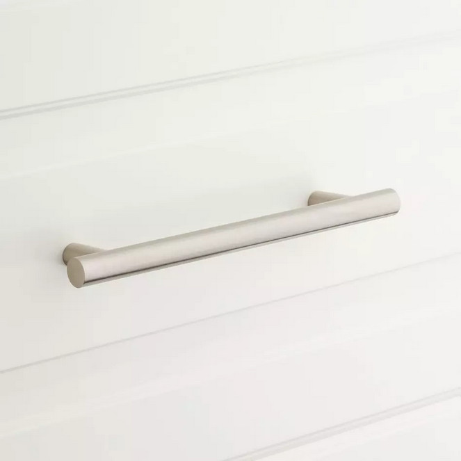 6″ Avignon Solid Brass Cabinet Pull – Satin Nickel