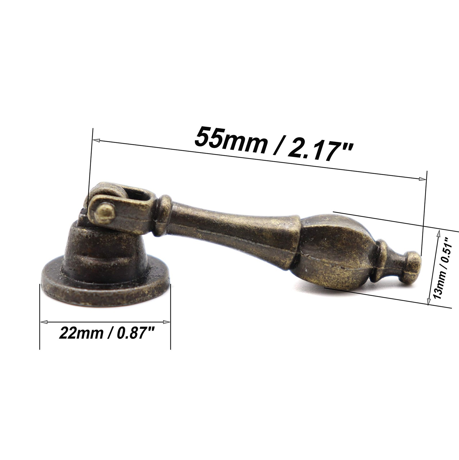 binifiMux 10-Pack Antique 3.74 inches, Bronze 10pcs Heavy Style