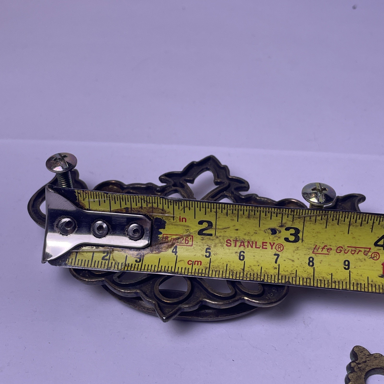 Vintage Keeler Brass Drawer Pull Drop Bail Handle Chippendale – KBC1 – Lot Of 3