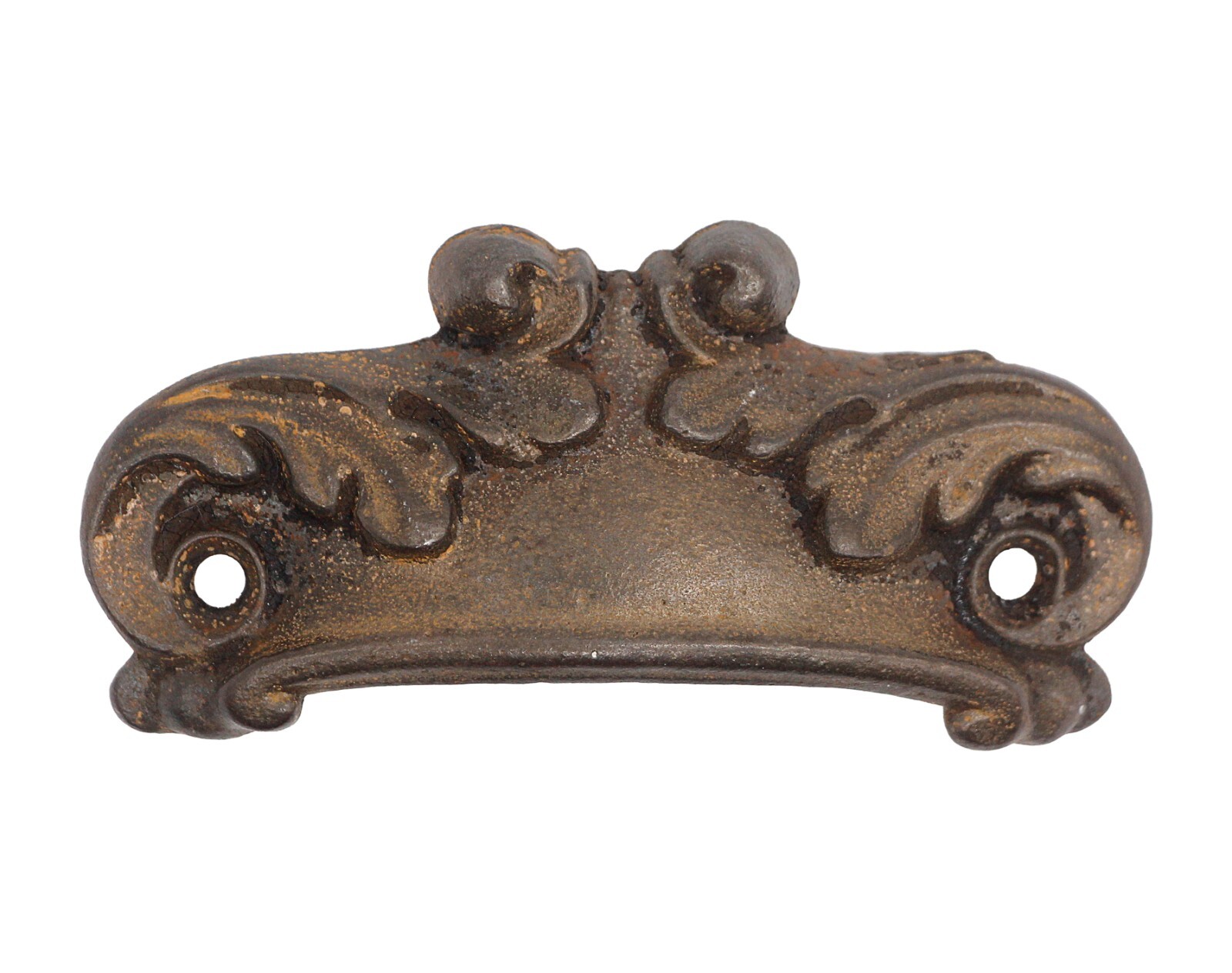 Antique Traditional 4 in. Cast Iron Cup Pull