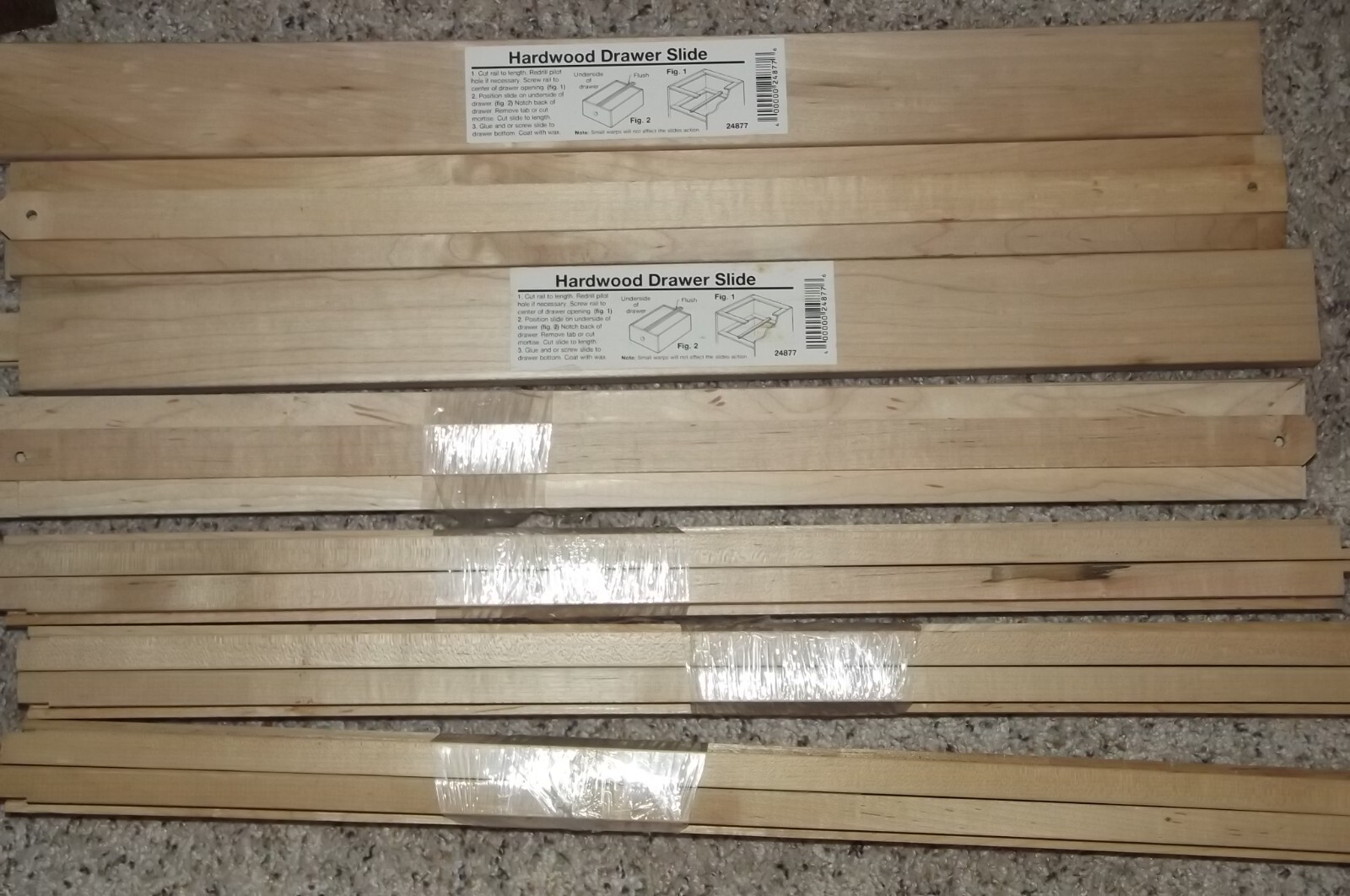 Rockler Classic Wood Center Drawer Slides