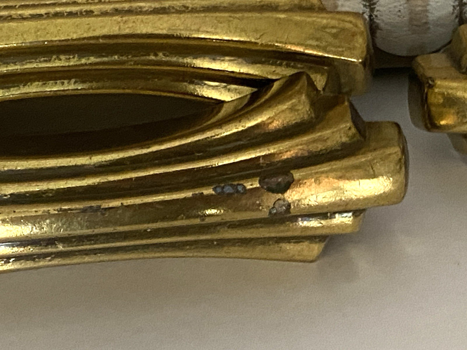 VTG LOT 20 Gold ART DECO Hollywood Regency MCM Waterfall Door Pulls Handles