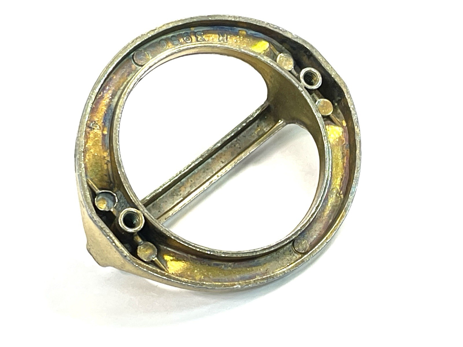 KBC Keeler Brass Co Vintage Drawer Pull Fixed Handle MCM 2.5″ OCB