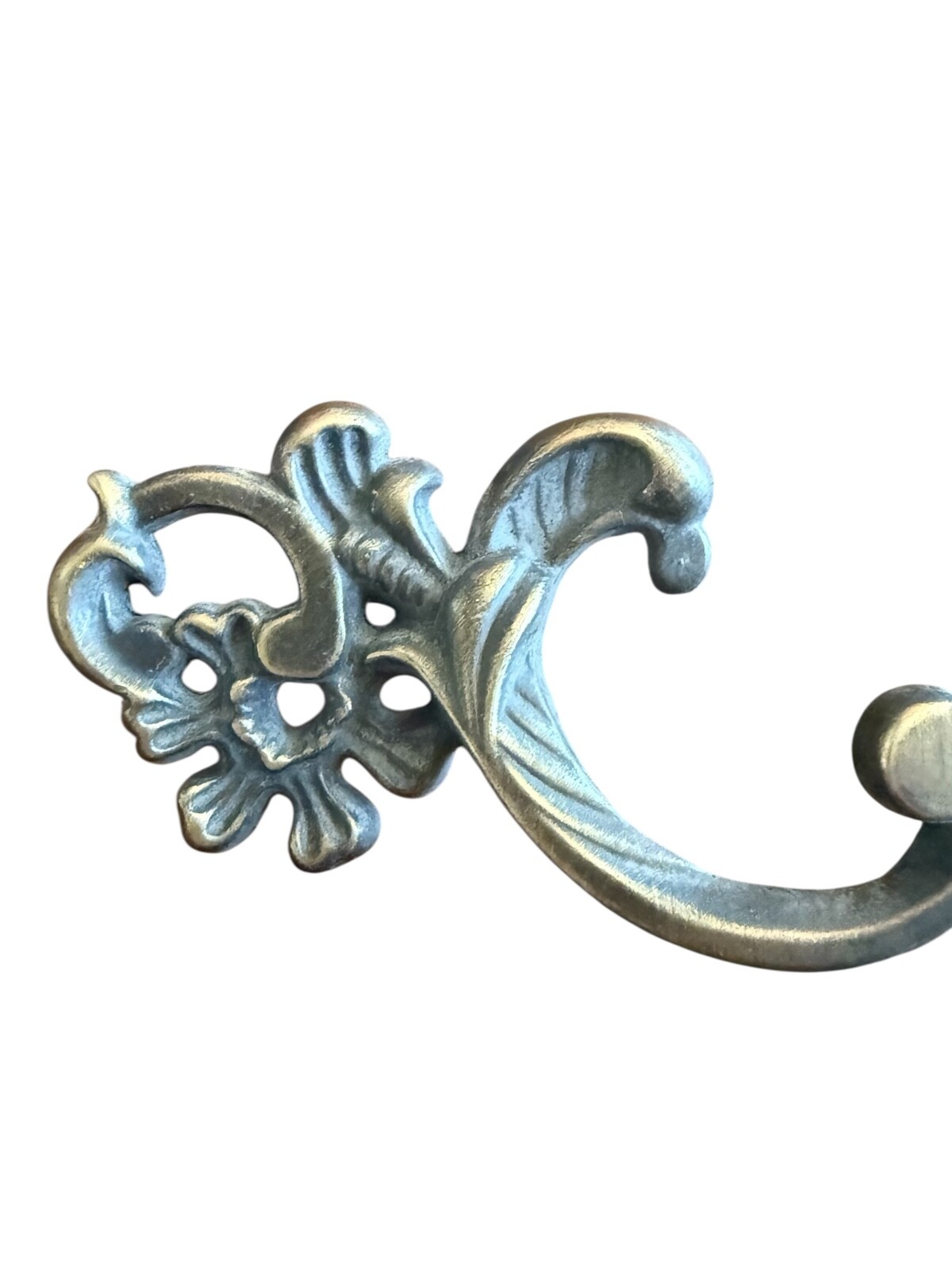 French Providential Brass 7″ Drawer Pull With Screws Set Of 2