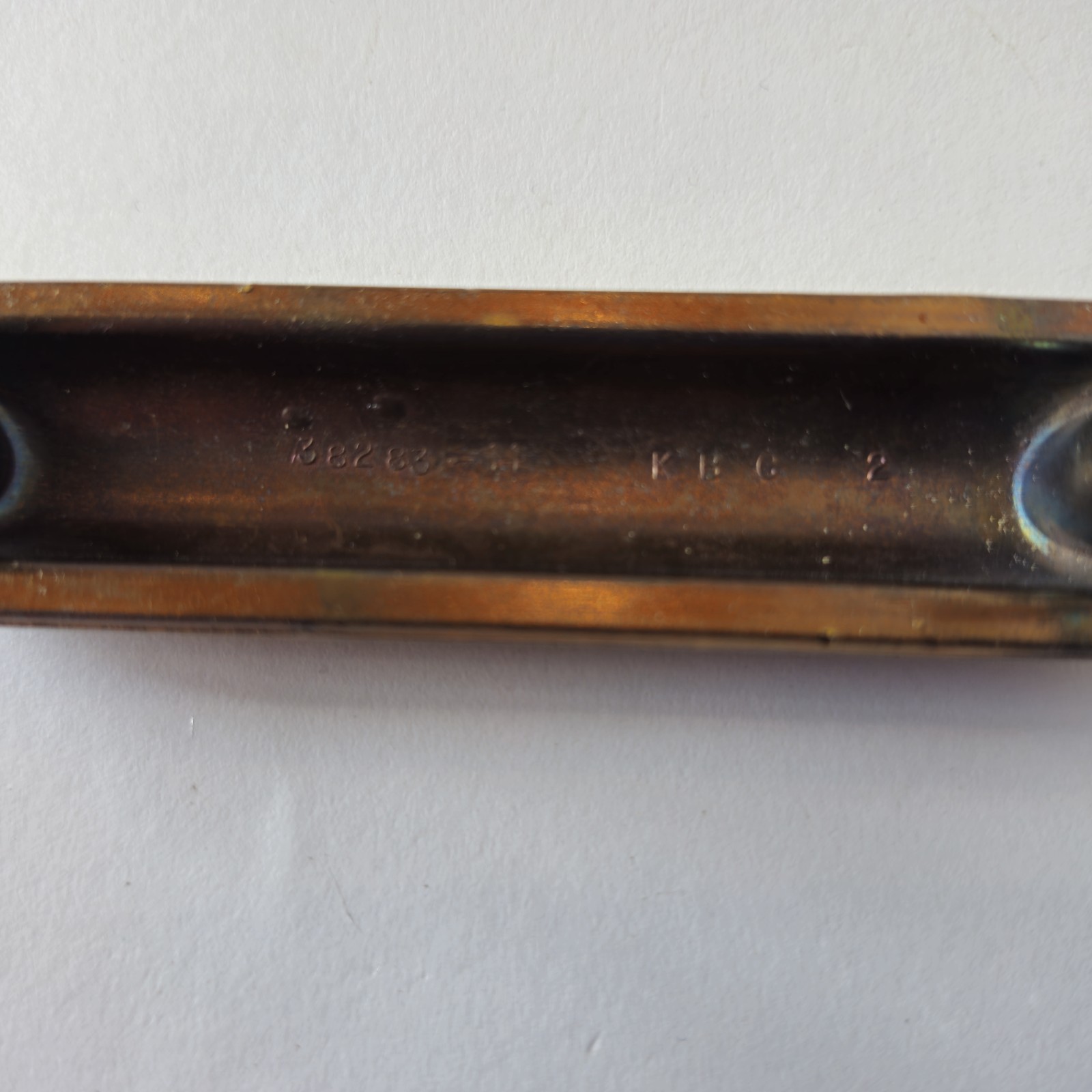 Vintage Keeler Brass Co. KBC Cabinet Drawer Pull Handle Art Deco Victorian