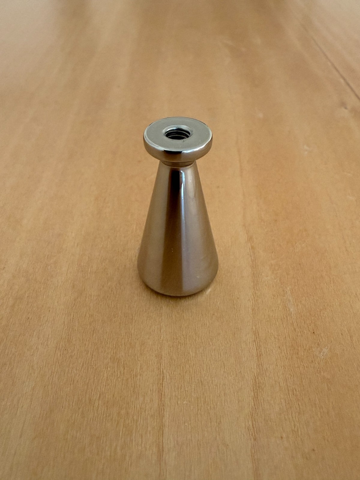 Beautifully crafted replica Nickel plated McCobb mid-century modern drawer pulls