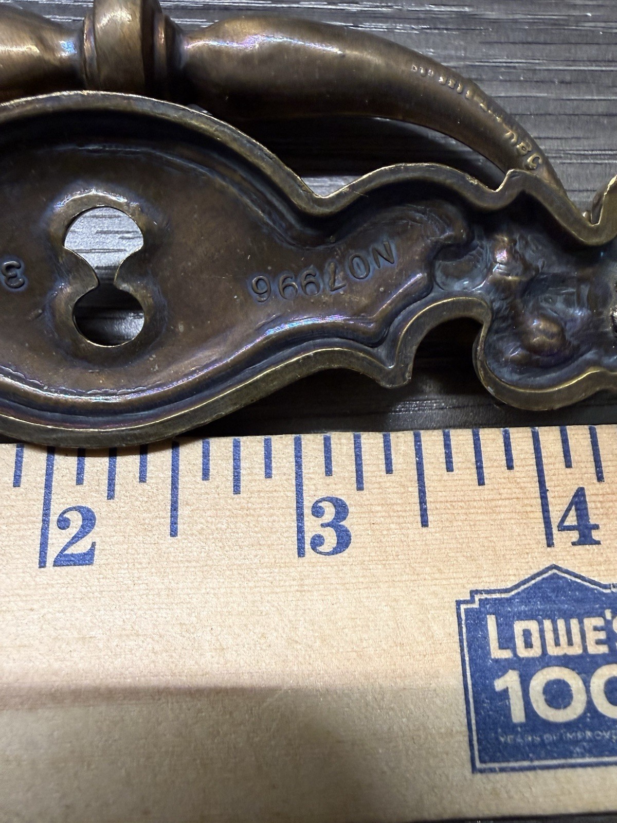 Vintage Keeler Belwith Brass Cabinet Drawer Handle Pull 7.5” KBC N07996 (81)