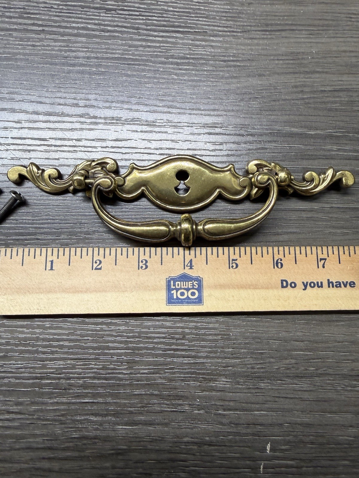 Vintage Keeler Belwith Brass Cabinet Drawer Handle Pull 7.5” KBC N07996 (81)