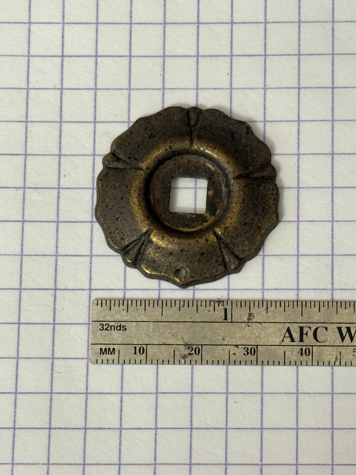 Original Large Size Drexel Esperanto Drop Drawer Door Pull KBC N 375