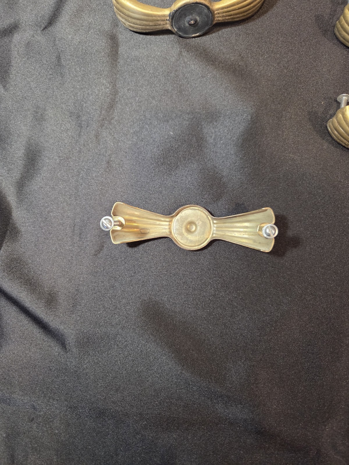Antique Art Deco Bridge Drawer Pull (Set of 4)
