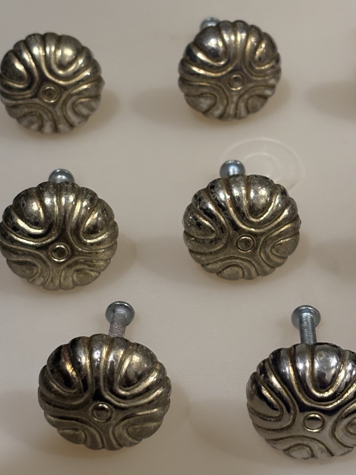 30 Antique Ornate Decorative Antique Brass Drawer Pulls- Art Deco vintage home