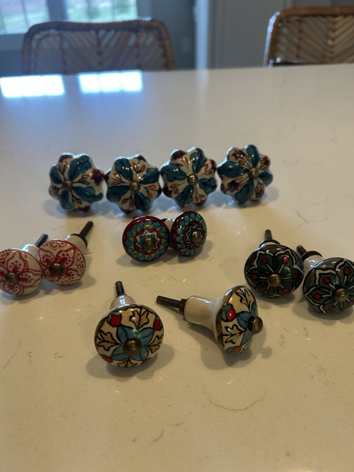 Decorative, Vintage, Floral, Boho Hardware For Drawers And Cabinets Pulls