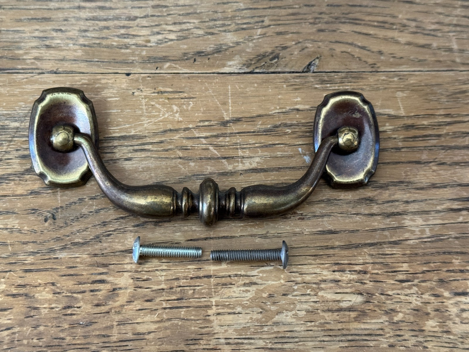 Original Ethan Allen Classic Manor 4″cc Drawer Pull Handle KBC N2279