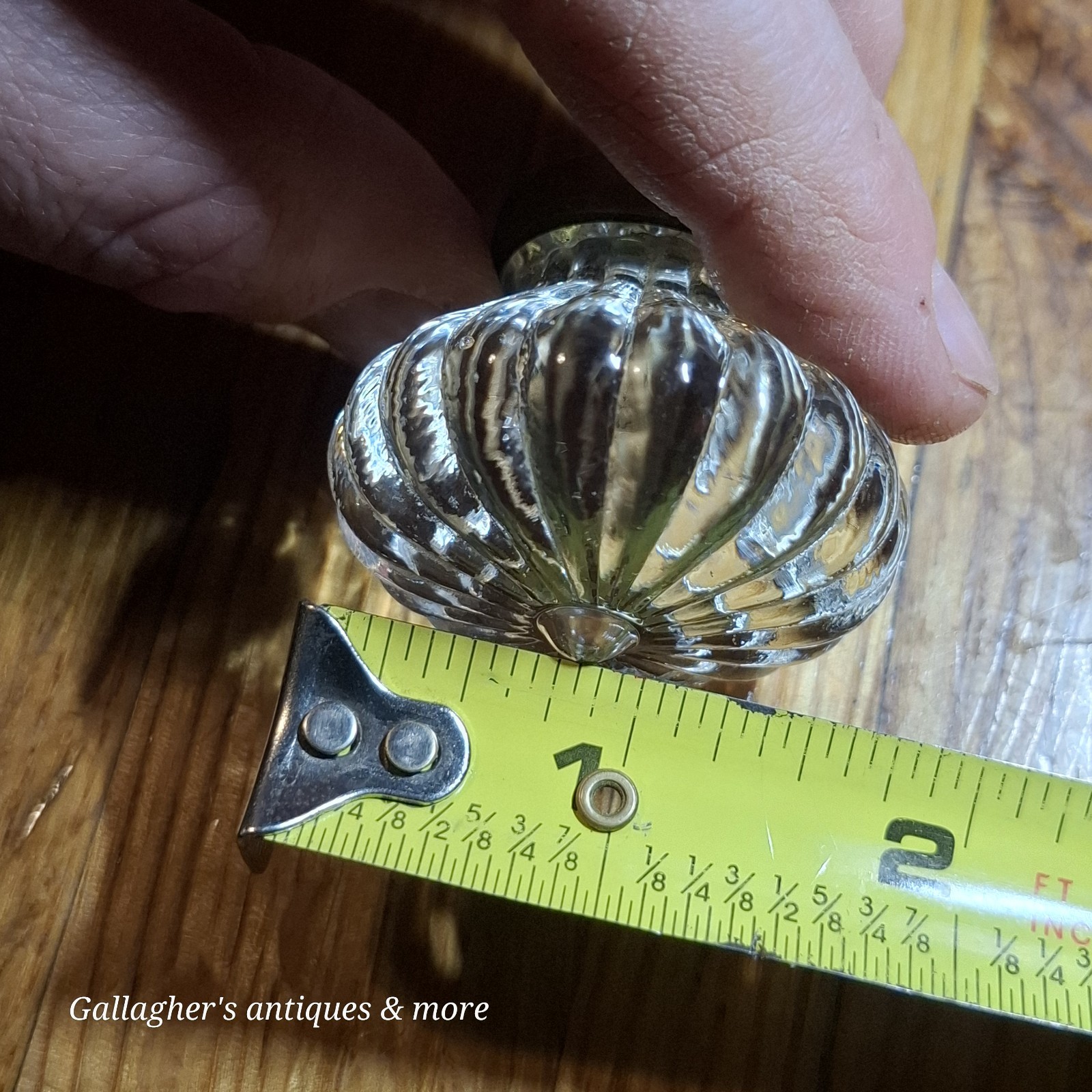 Antique Glass Knob Handle Drawer Cabinet Lot Of 4 Pat Oct 1901