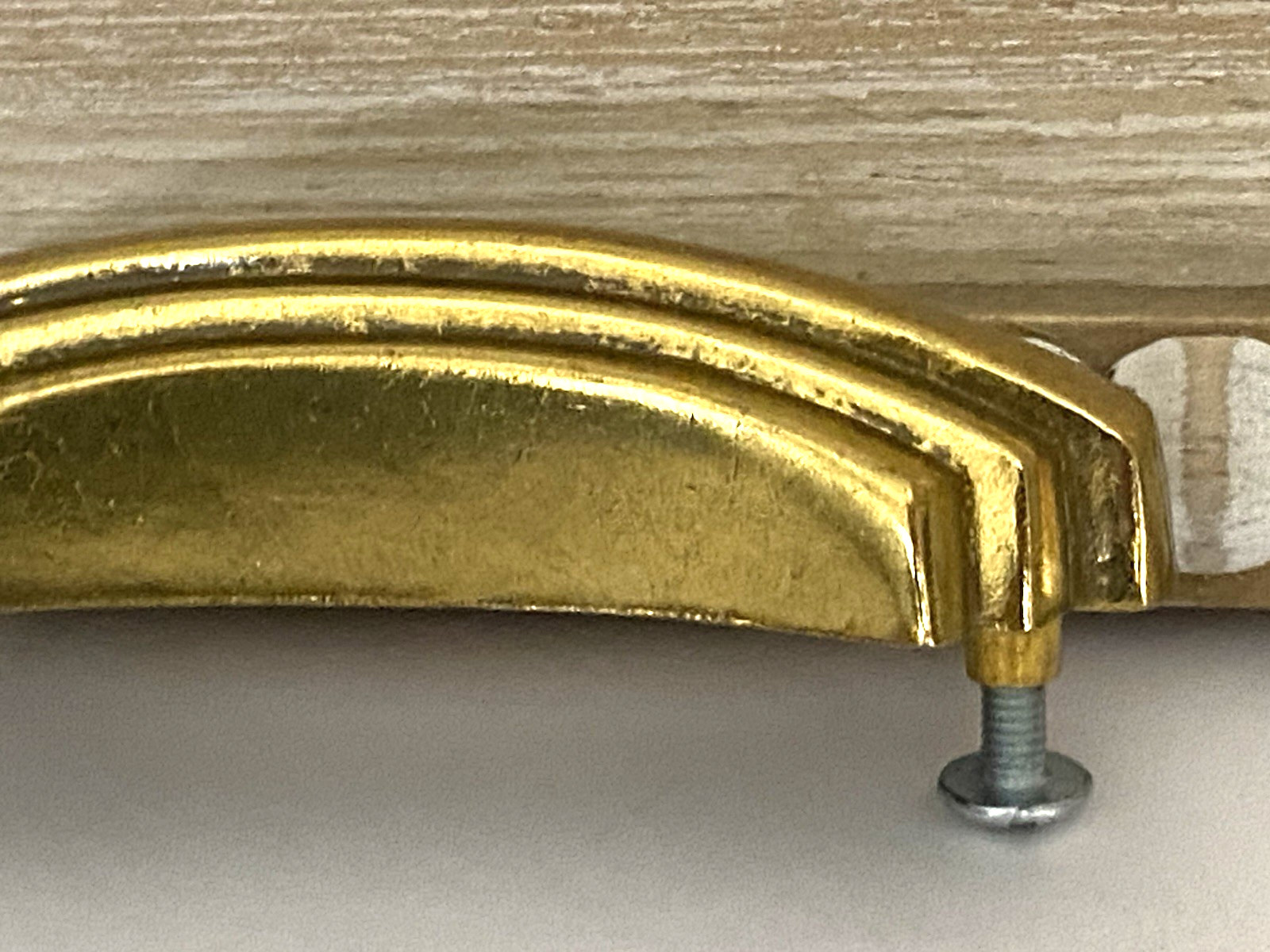 VTG LOT 20 Gold ART DECO Hollywood Regency MCM Waterfall Door Pulls Handles