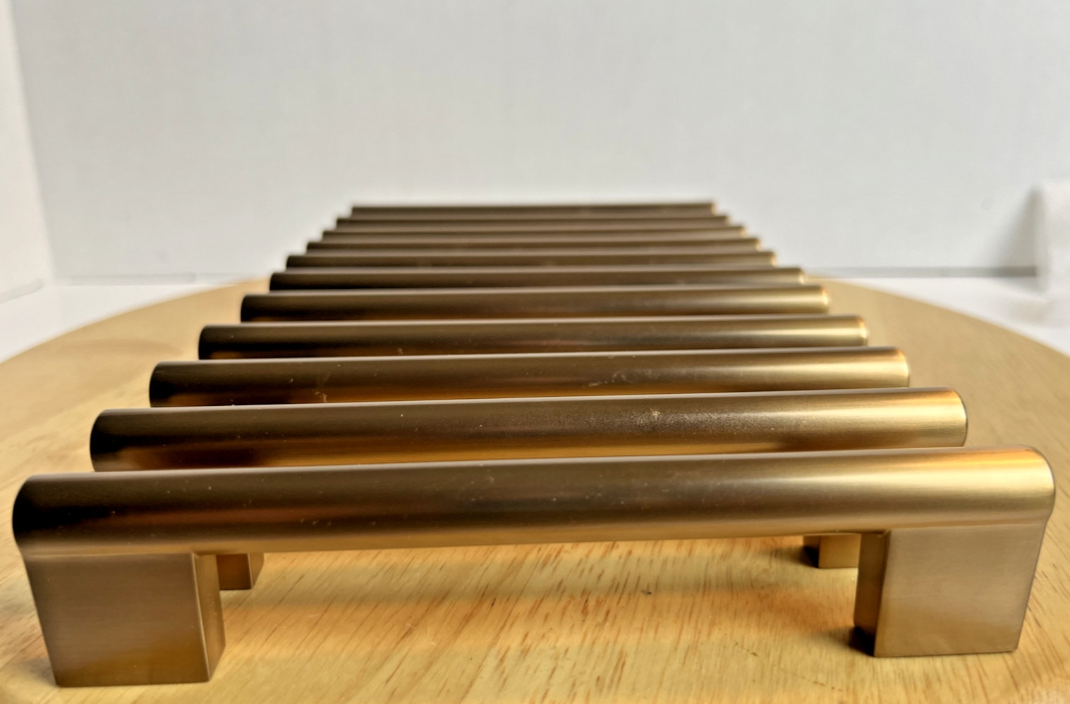 Amerock Cabinet Drawer Handles 11pc Set Lot Solid Brass 36913 Kitchen Bathroom