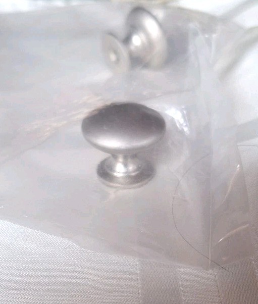 Kincaid Drawer Knobs Brushed Nickel Lot of 11, No Mounting Bolts, New