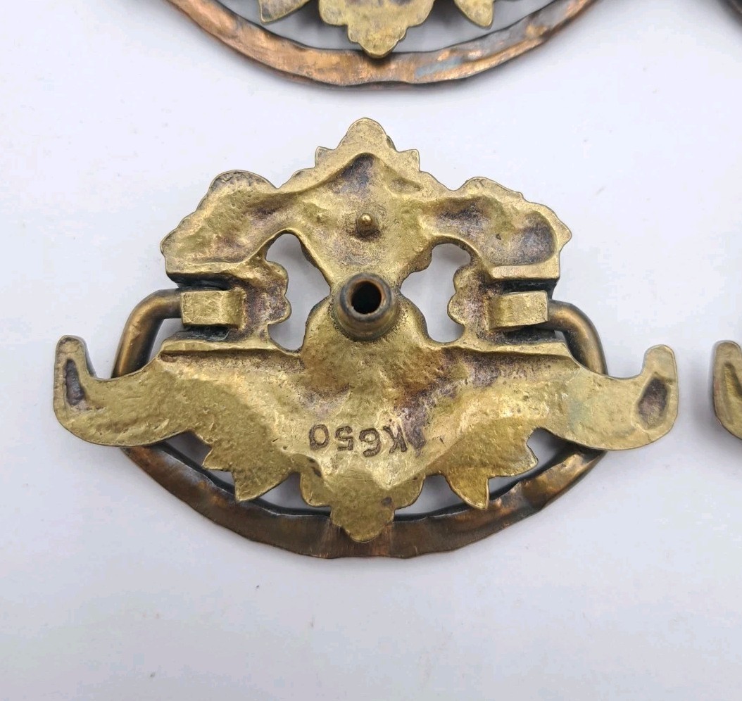 Antique Drop Handles Drawer Pulls Door Dresser Vintage Furniture Hardware Lot 4