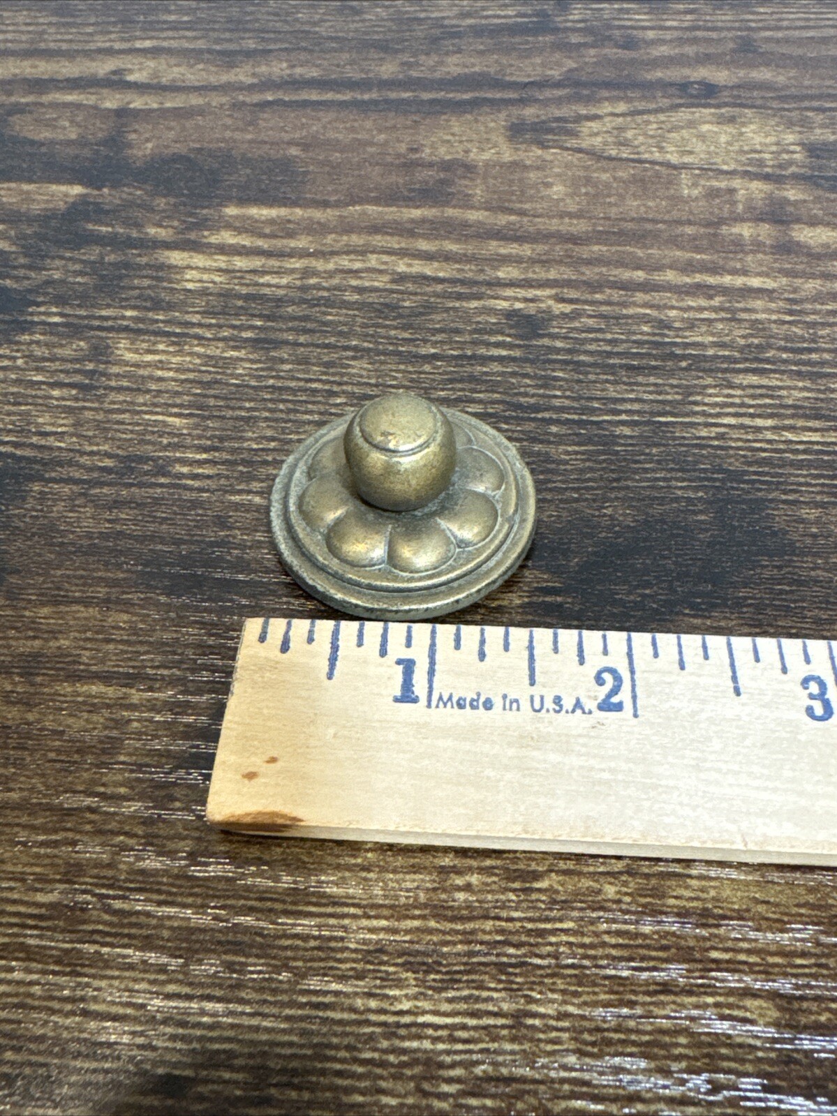 Drexel Esperanto Drawer Pull Tall Dresser Brass Vintage Drop Bail MCM Handle