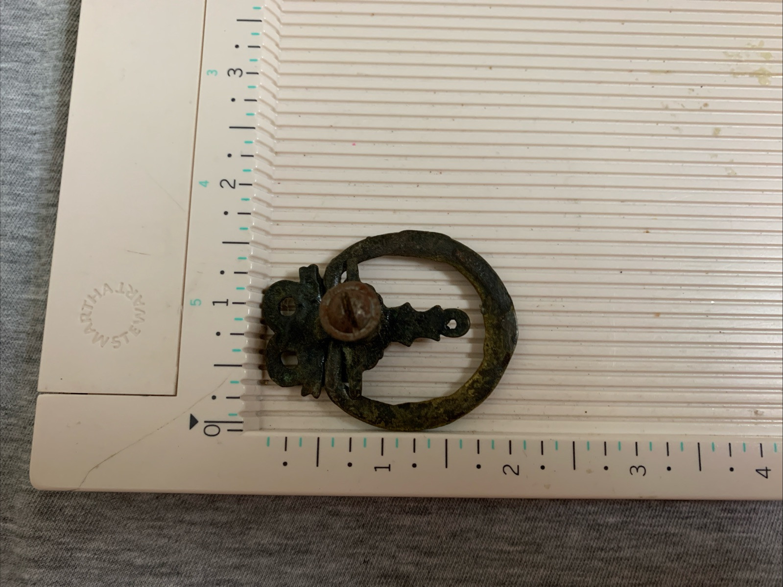 Antique Cast Bronze French Provincial Drop Bail Drawer Pulls Lot of 2