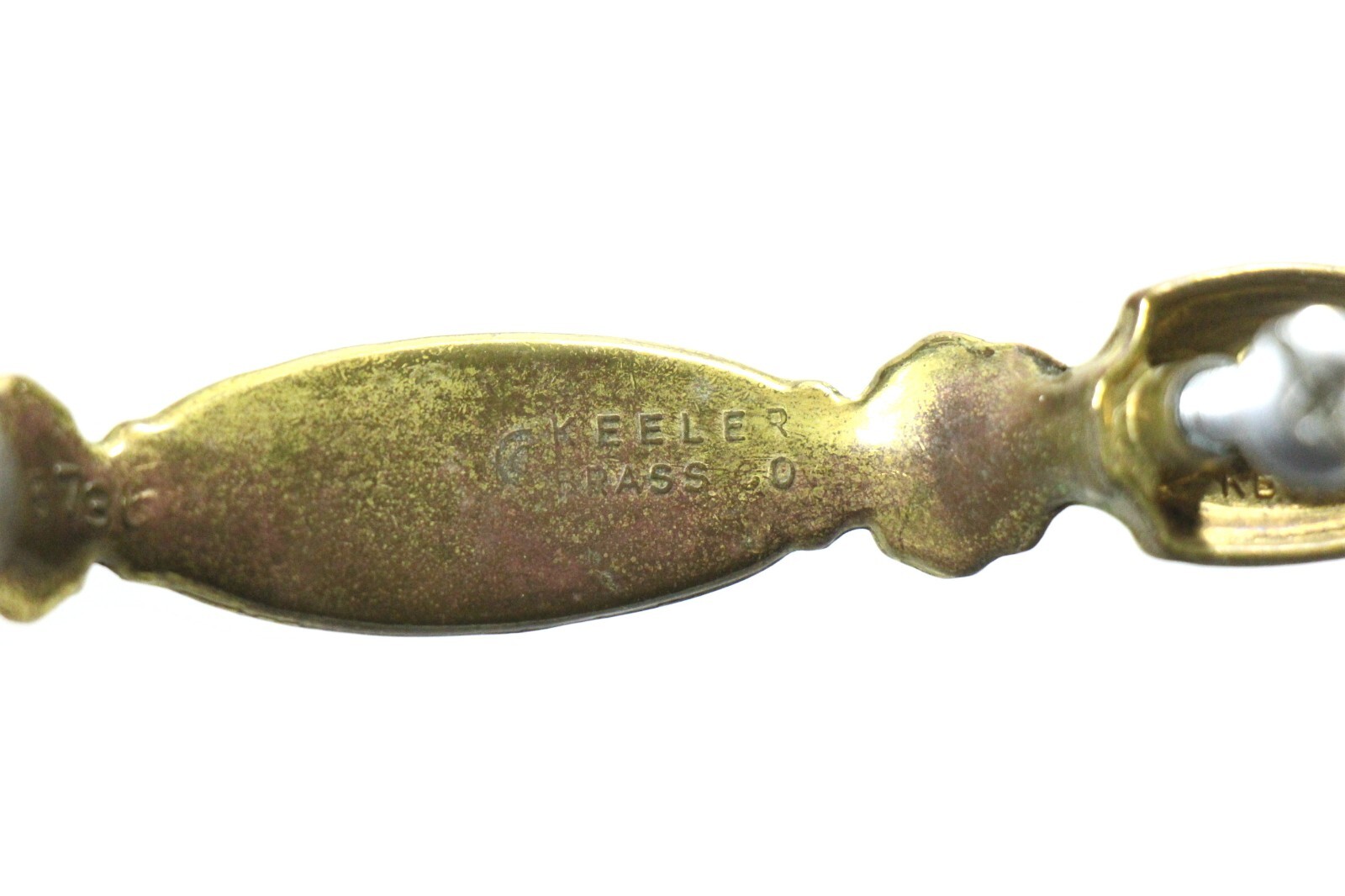 Traditional Brass Plated Drawer Bridge Pull