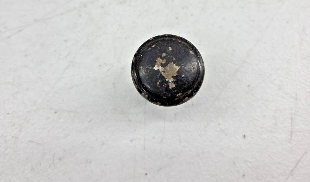 Vintage Lot of 9 Random Cabinet Round Drawer Pull Knobs As Is Floral Chrome