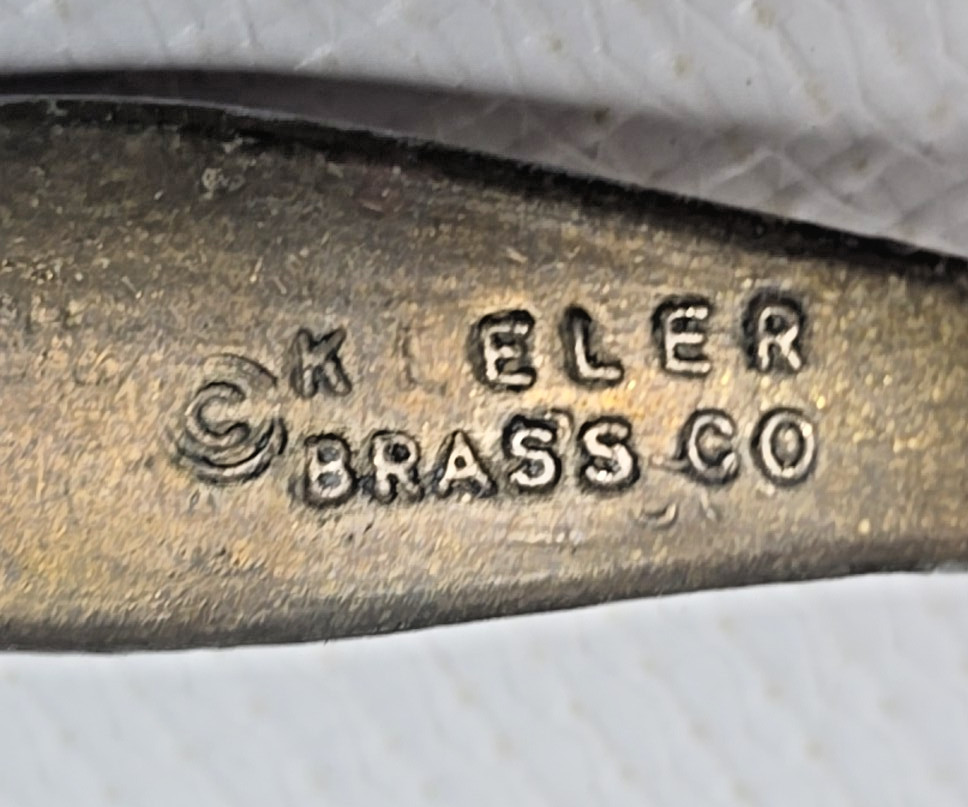 Vintage Keeler Brass Co Vintage N-13806 Drawer Pulls Handles 4.5″ Lot of 14