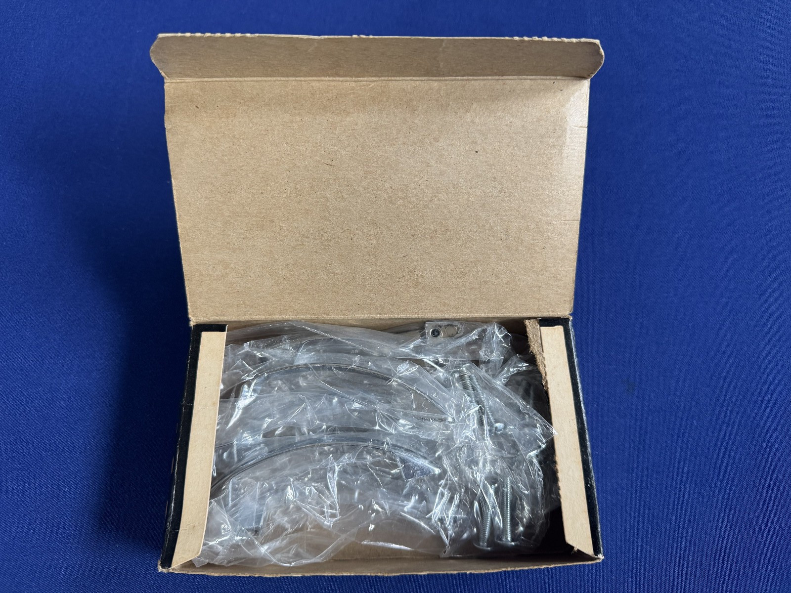 Vintage Ajax Cabinet Drawer Pull Handles 530-26 Set of 8 • MCM Chrome NOS Sealed